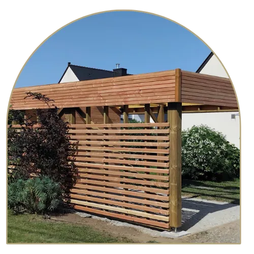 pergola sur mesure peaule